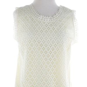 WOMENS SLEEVELEES BEIGE TOP